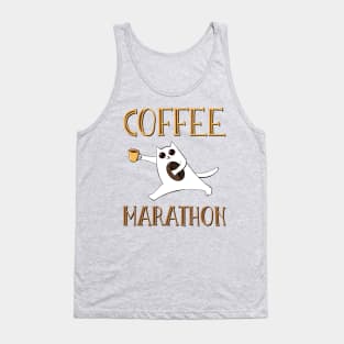 Coffee marathon Tank Top